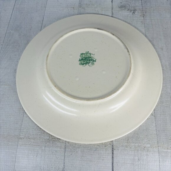 Pfaltzgraff NATUREWOOD Leaves Herbs Garden Tools Stoneware Dinner Plates Set 4 - Picture 7 of 16